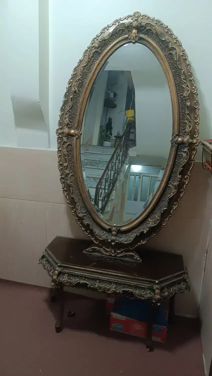 میز آینه|بوفه، ویترین، کنسول|قدس, شهرقدس|دیوار