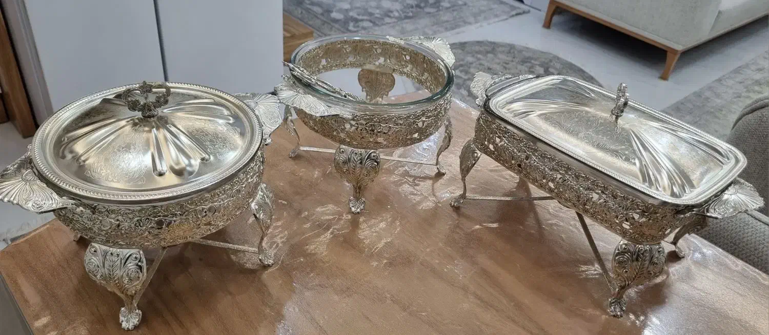 سرویس سوفله خوری|ظروف سرو و پذیرایی|صومعه‌سرا, |دیوار