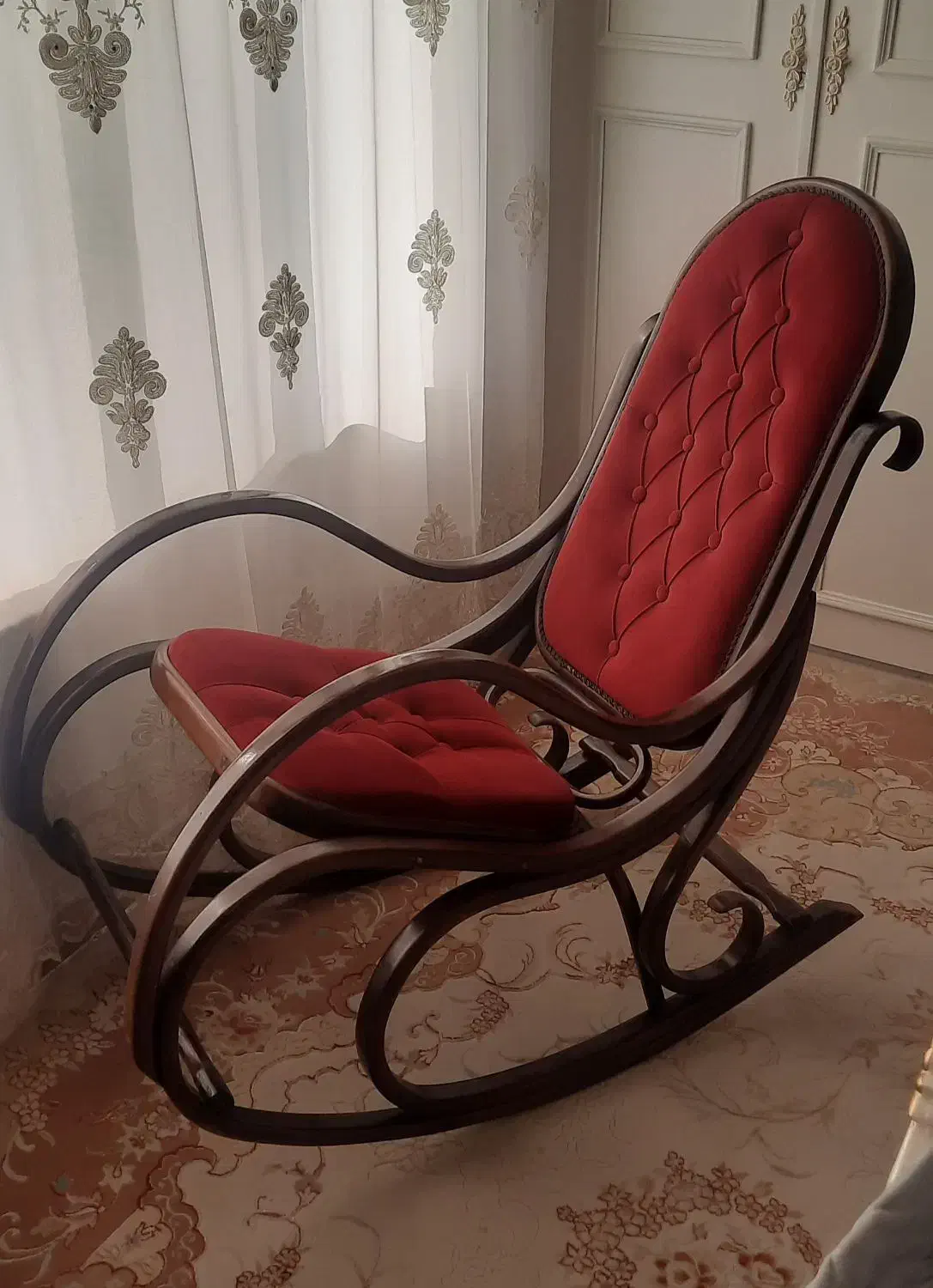 صندلی راحتی مادربزرگ (راک) سورتمه ای|صندلی و نیمکت|تبریز, |دیوار