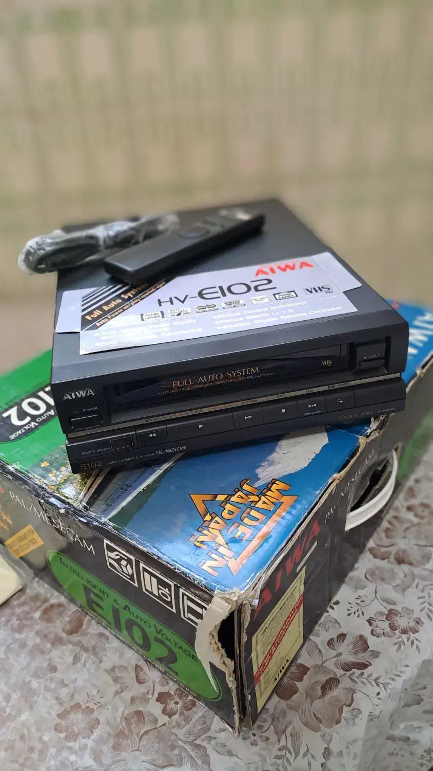 ویدئو aiwa 102 آک|پخش‌کننده DVD و ویدیو|تهران, ترمینال جنوب|دیوار