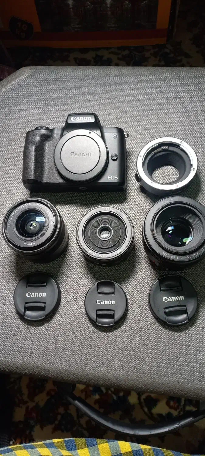 دوربین کنون m50 مارک II|دوربین عکاسی و فیلم‌برداری|زرند, |دیوار