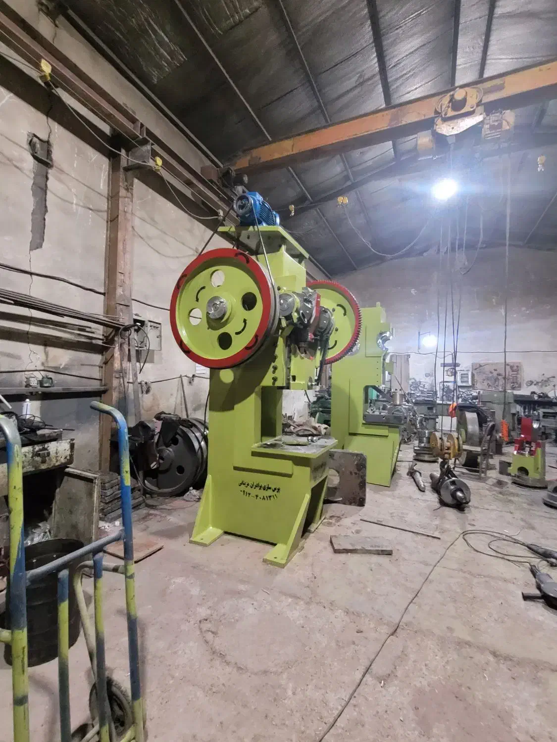 پرس ضربه ای مزینانی|ماشینآلات صنعتی|پاکدشت, پاکدشت (مامازند)|دیوار