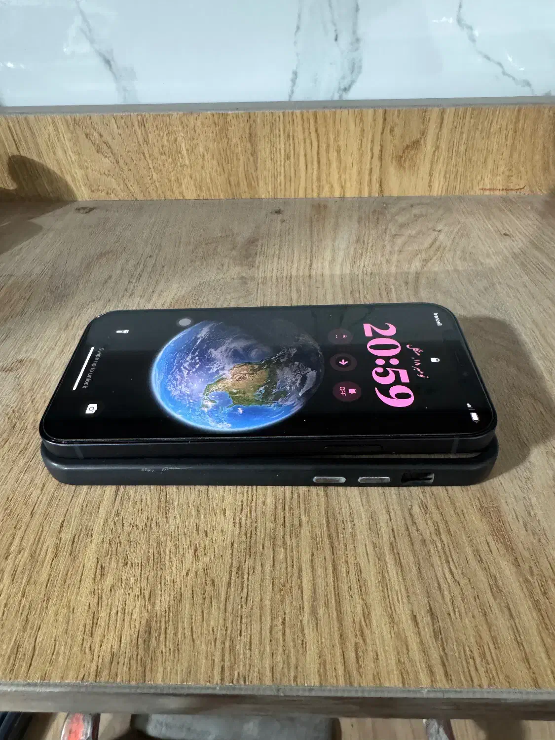 ایفون ۱۲نرمال پلمپ سالم و بدون خط و خش|موبایل|قزوین, |دیوار