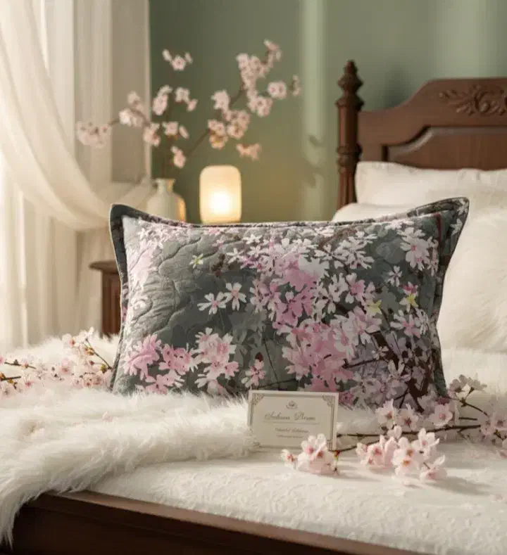 روبالشتی نخی|رختخواب، بالش، پتو|رشت, لاکانی|دیوار