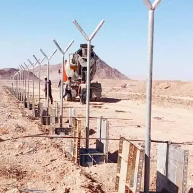 فنس سیم خاردار و امتور بندی|خدمات پیشه و مهارت|یزد, |دیوار