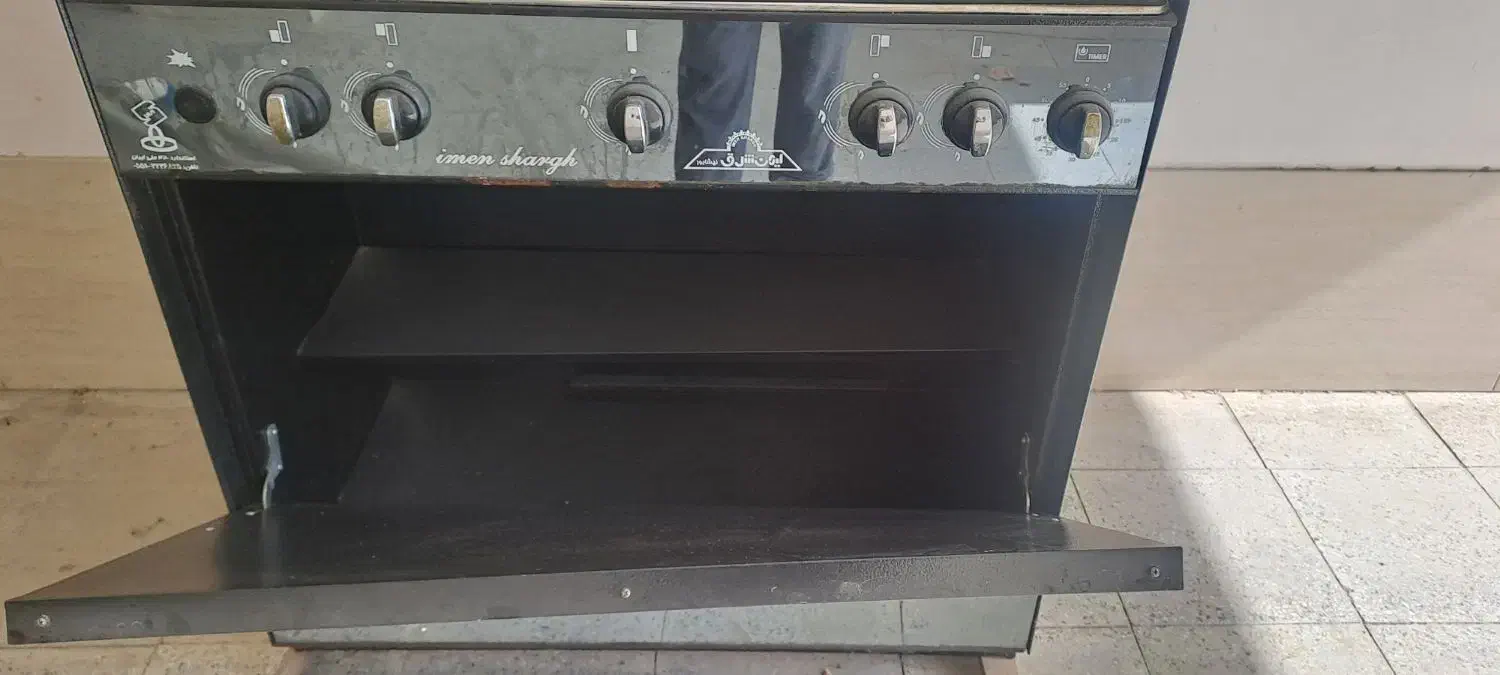اجاق گاز ۵ شعله طرح فر|اجاق گاز و لوازم برقی پخت‌وپز|شیروان (خراسان), |دیوار