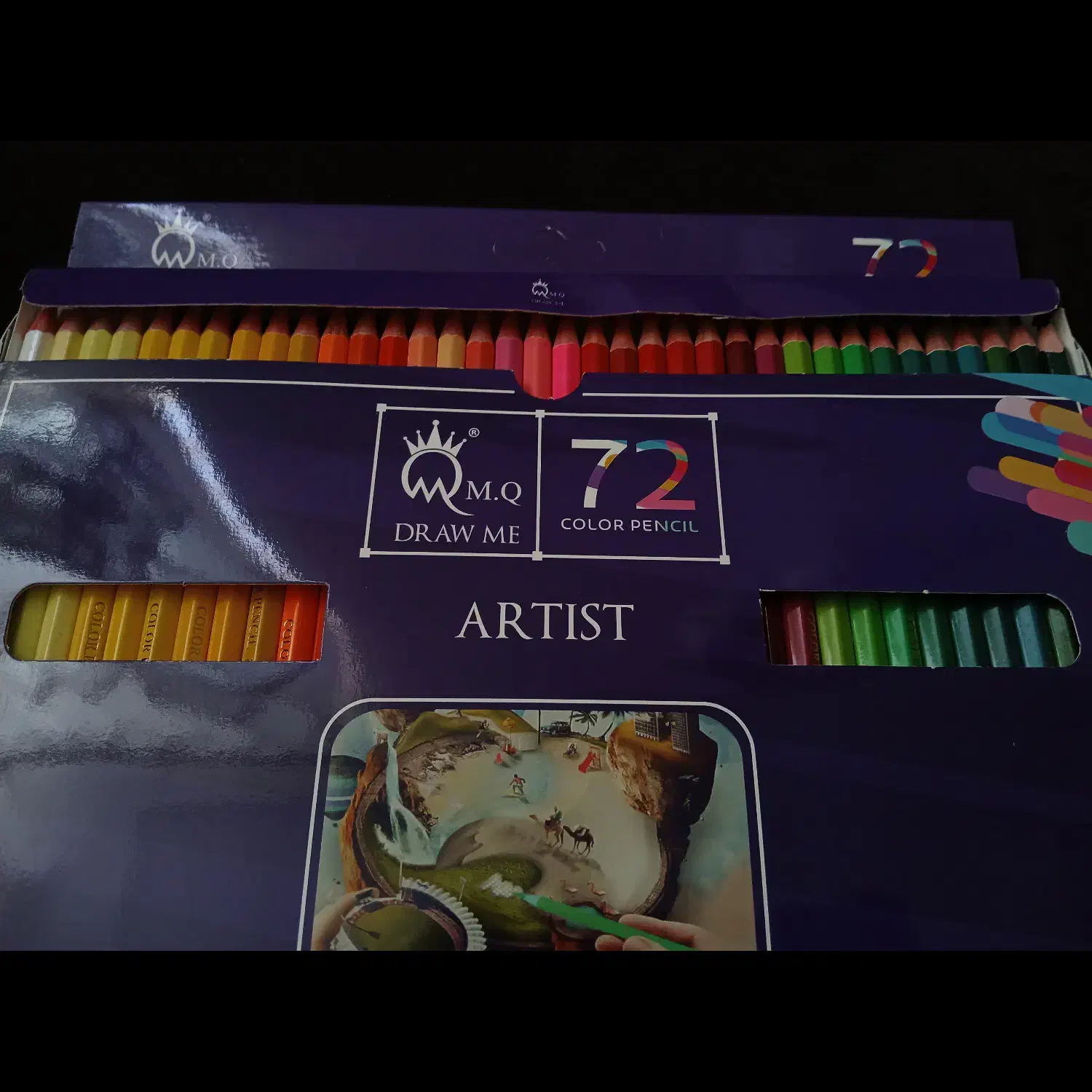 مدادرنگی 72 رنگ MQ|لوازم التحریر|سمنان, |دیوار