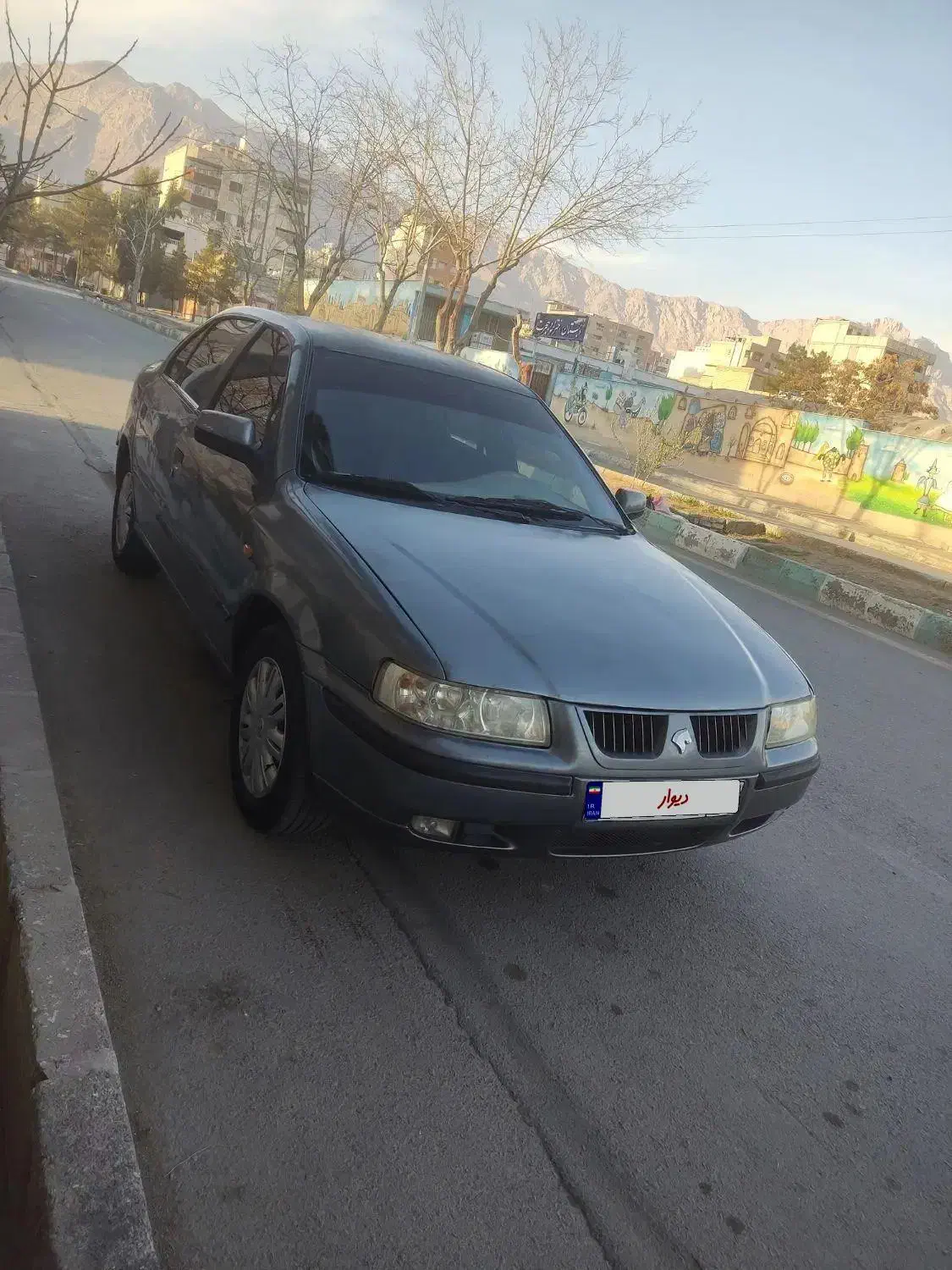 سمند 87LX خاکستری|خودرو سواری و وانت|اصفهان, حسین‌آباد|دیوار