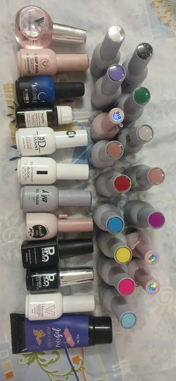 وسایل کاشت ناخن و پدیکور|آرایشی، بهداشتی، درمانی|قم, قلعه عموحسین|دیوار