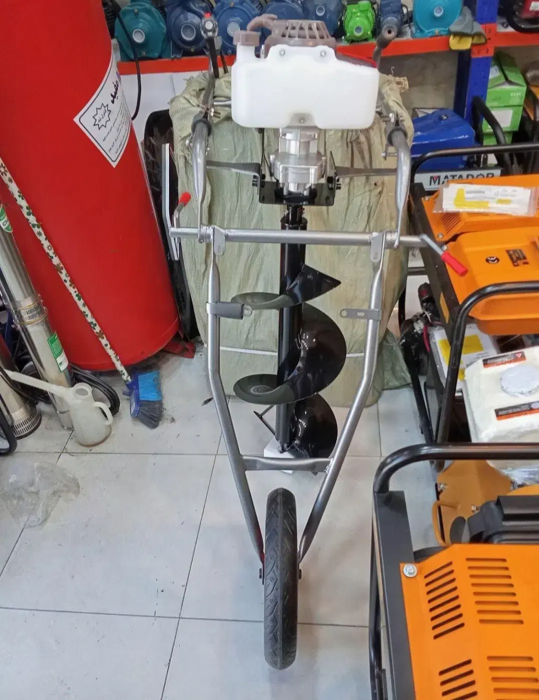 چاله کن اسکار سفارشی با دو مته فولادی ضدسایش کامل|ماشینآلات صنعتی|تهران, شهرک ولیعصر جنوبی|دیوار