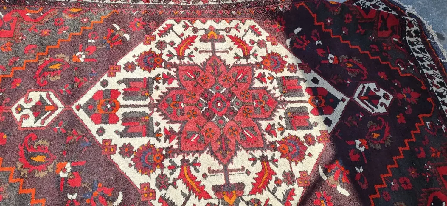 فرش دستباف عتیقه|فرش|اصفهان, مولوی|دیوار