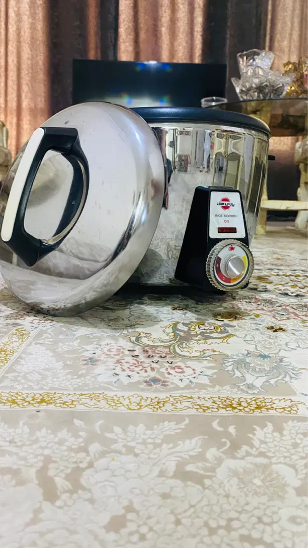 پلو پز۱۲نفره پارس خزر اتوماتیک در حد نو|اجاق گاز و لوازم برقی پختوپز|کرج, حصارک بالا|دیوار