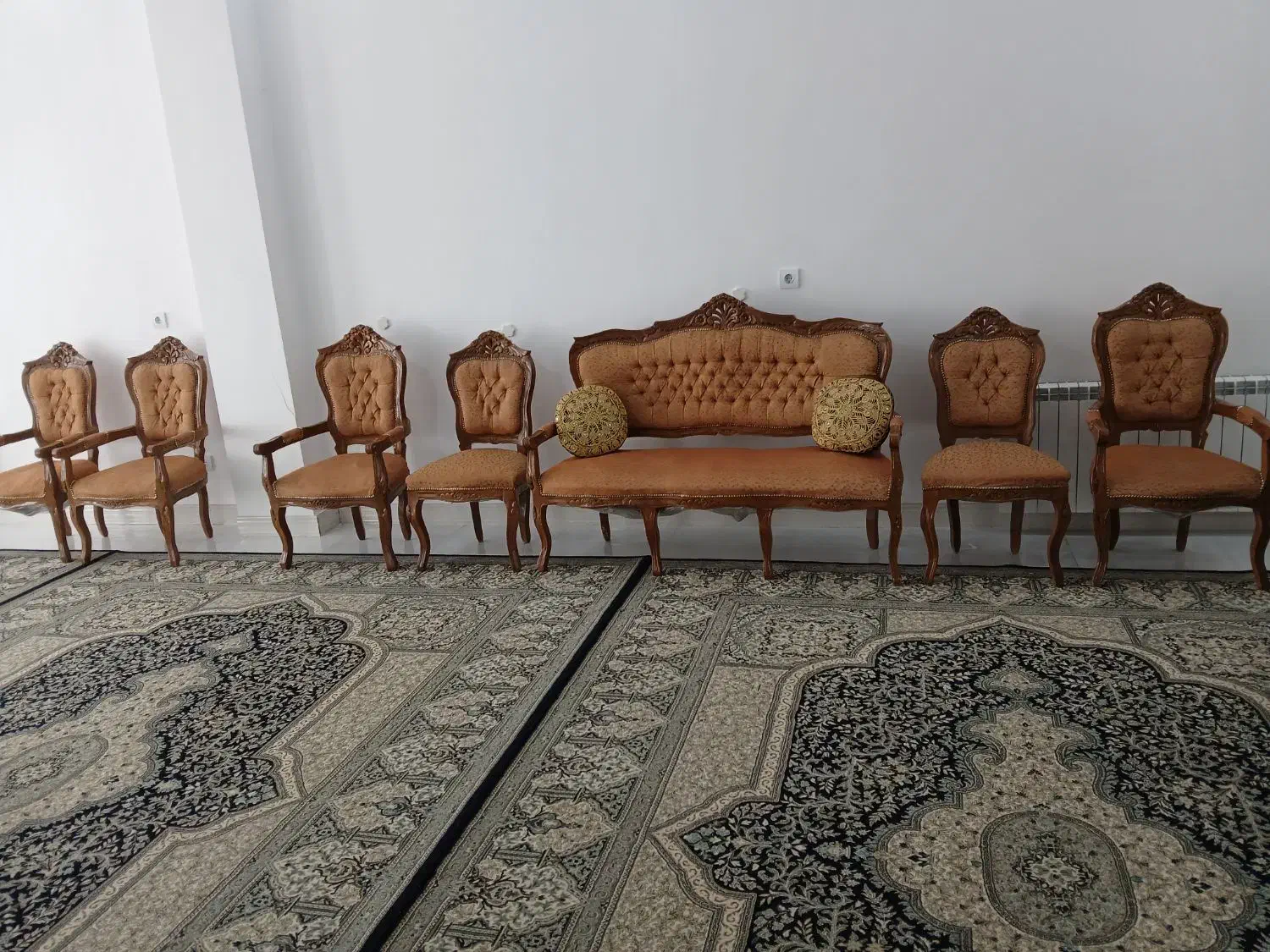 مبل سلطنتی|مبلمان خانگی و میز عسلی|رفسنجان, |دیوار