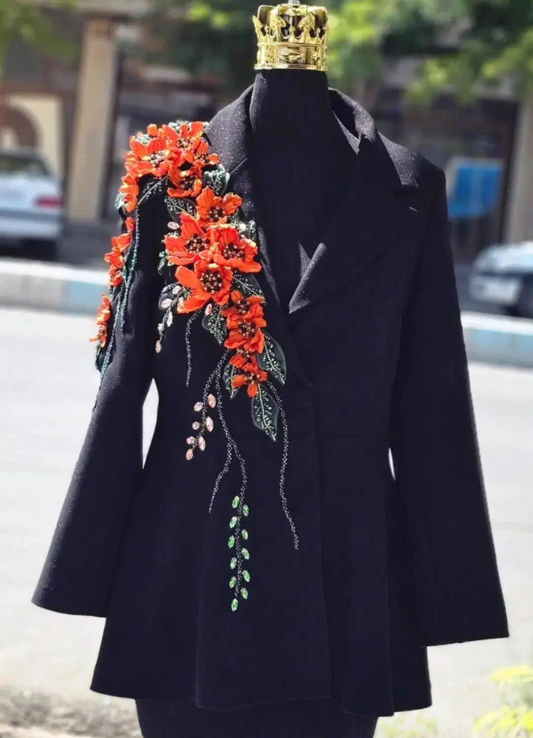 گلدوزی روی لباس شما|لباس|مرند, |دیوار