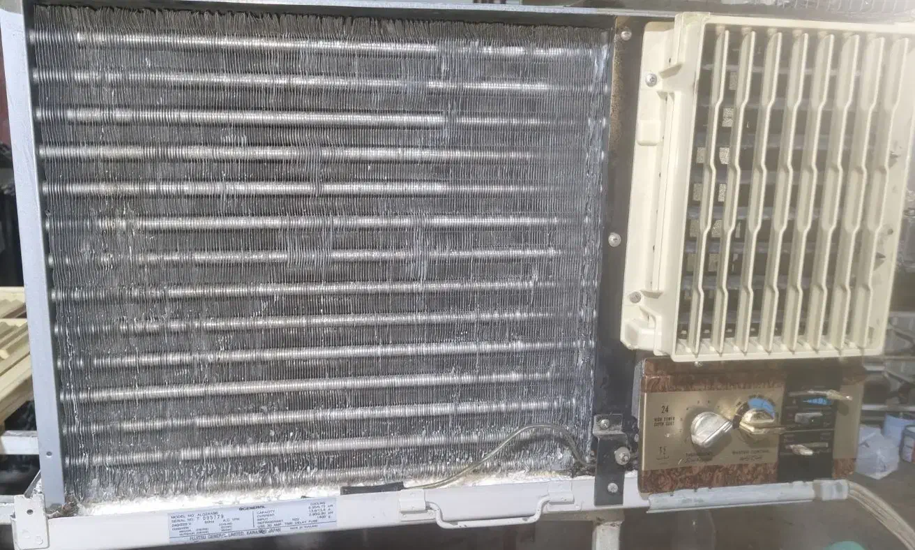 کولر گازی پنجره ای اوجنرال ژاپنی کمپرسور آمریکایی|کولر گازی و فنکوئل|مسجد سلیمان, |دیوار