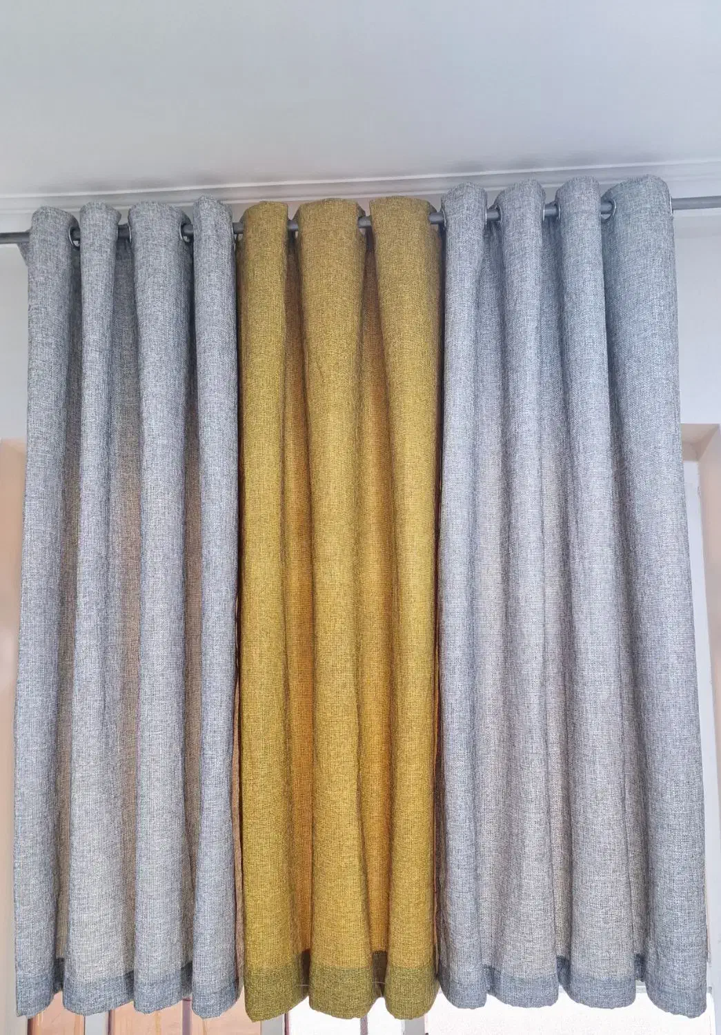 ۴ مدل پرده ی آماده در حد نو|پرده، رانر، رومیزی|دوگنبدان, |دیوار