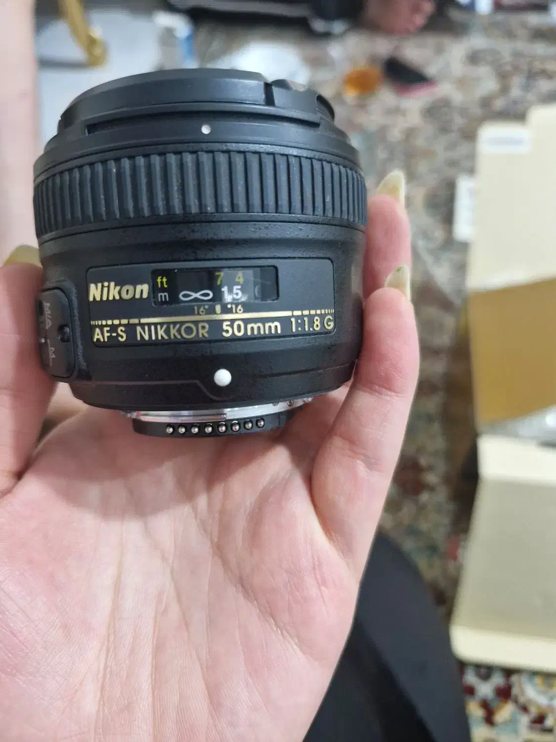 لنز نیکون 50mm 1.8G|دوربین عکاسی و فیلم‌برداری|تهران, فلاح|دیوار