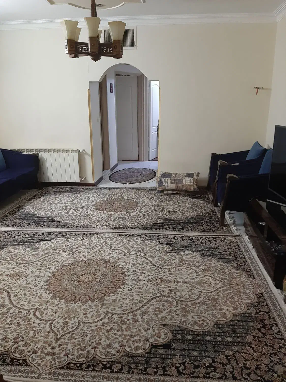 دوتخته فرش ۶متری دیپلمات کاشان ۱۲ رنگ بسیار زیبا|فرش|تهران, شمیران‌نو|دیوار