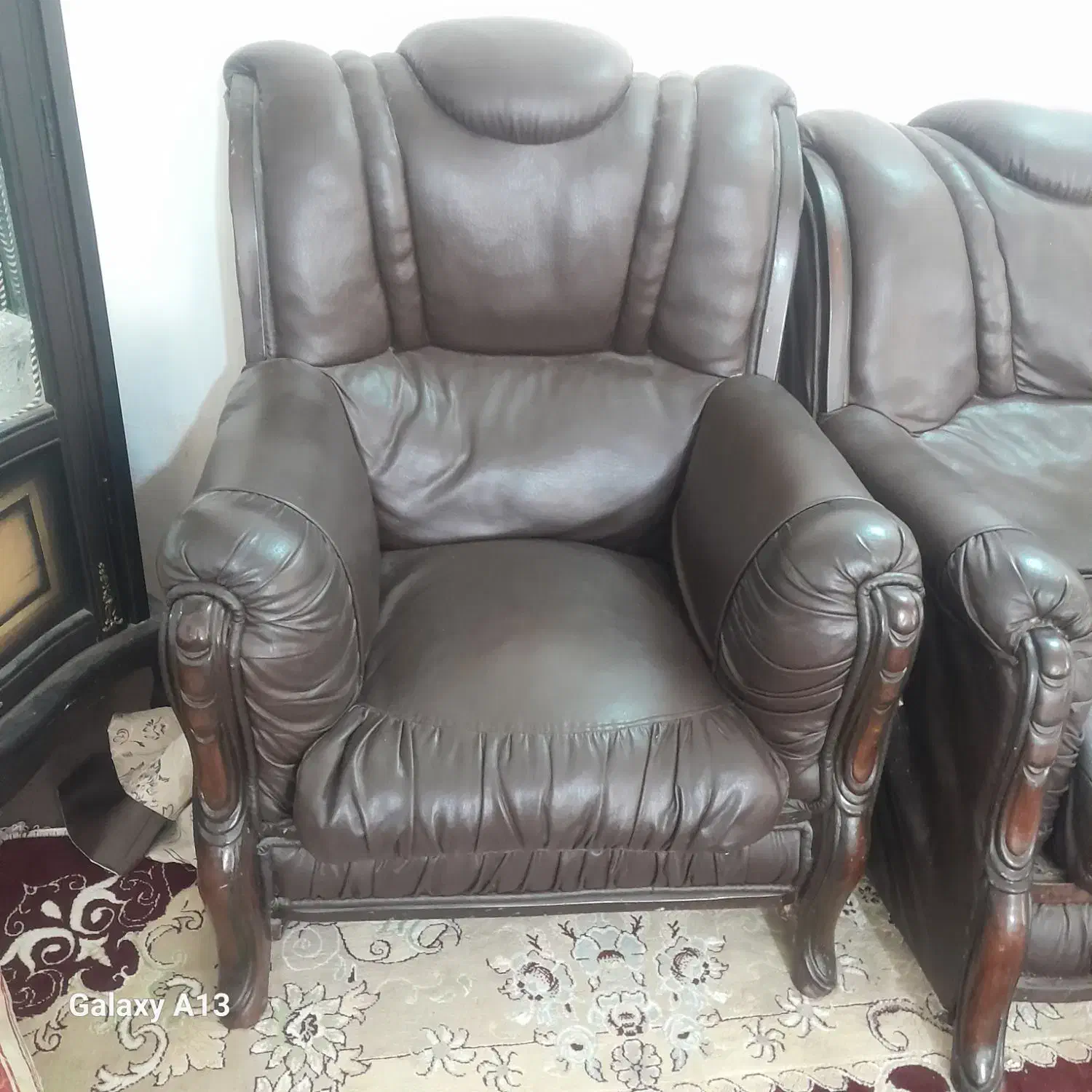 مبل چرم 7 نفره فوری....|مبلمان خانگی و میز عسلی|تربتحیدریه, هاشمینژاد|دیوار