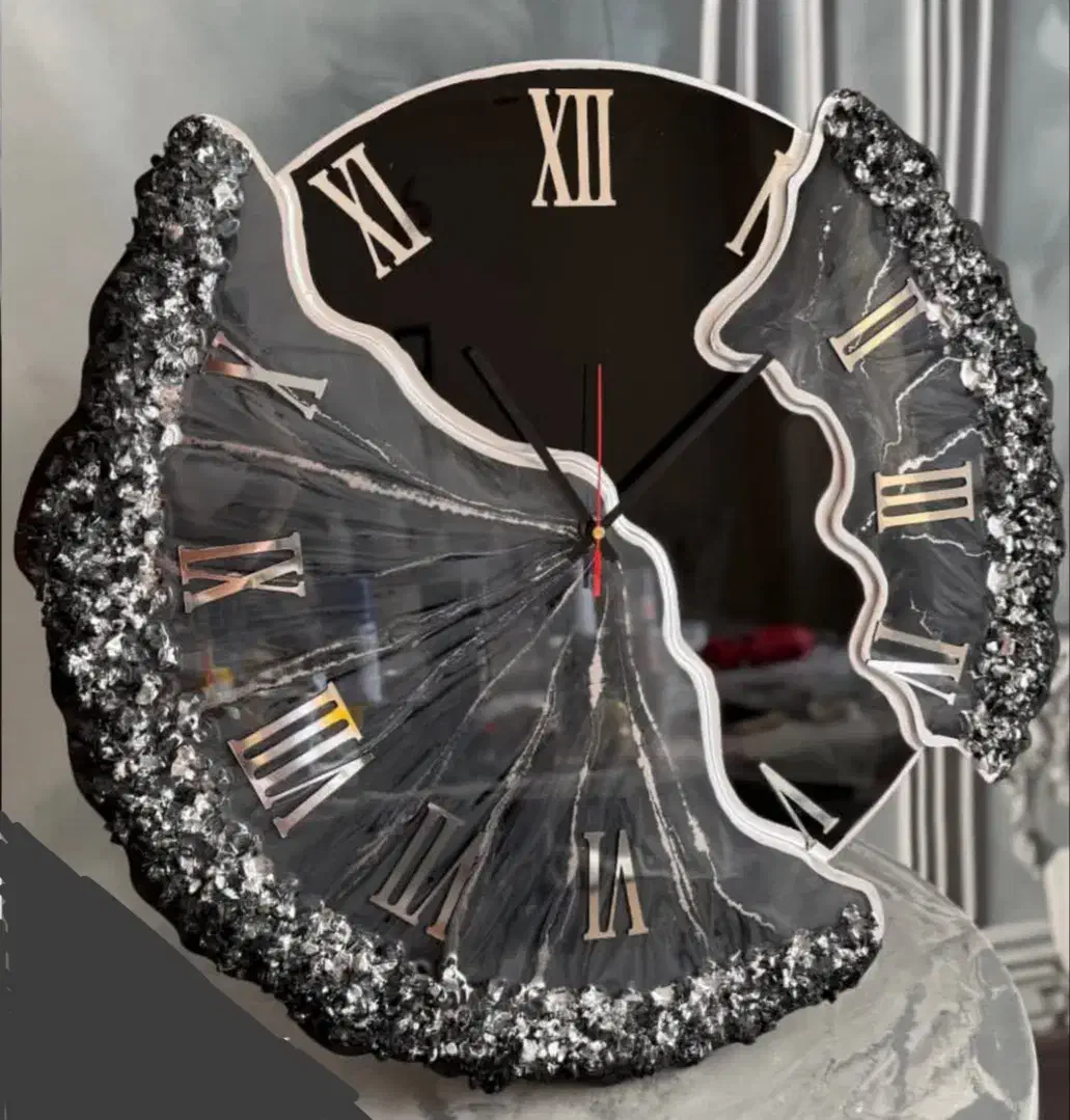 ساعت رزینی|ساعت دیواری و تزئینی|گرگان, |دیوار