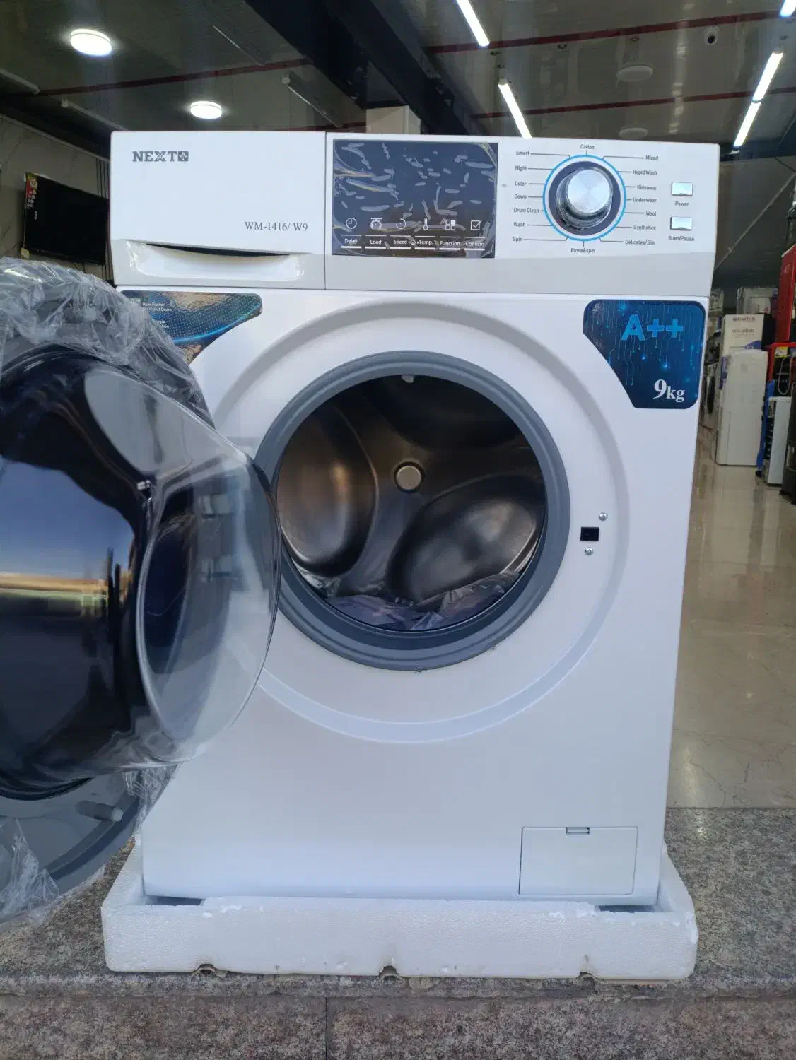 (اقساط 12ماه بدون ضامن)لباس شویی ۸و۹کیلوییNEXTپلاس|ماشین لباسشویی و خشککن لباس|کرمان, |دیوار