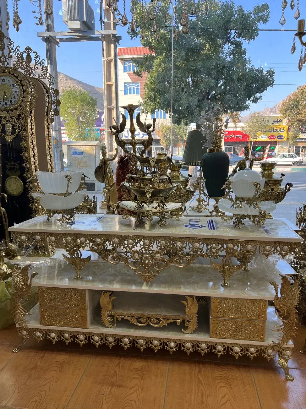 میز چهارکشو فوق سنگین|مبلمان خانگی و میز عسلی|کرمانشاه, |دیوار