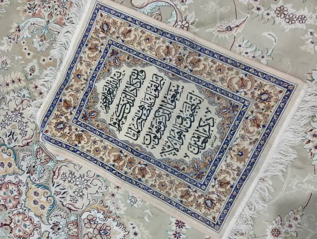 قالیچه تزئینی|تابلو فرش|لنجان, |دیوار