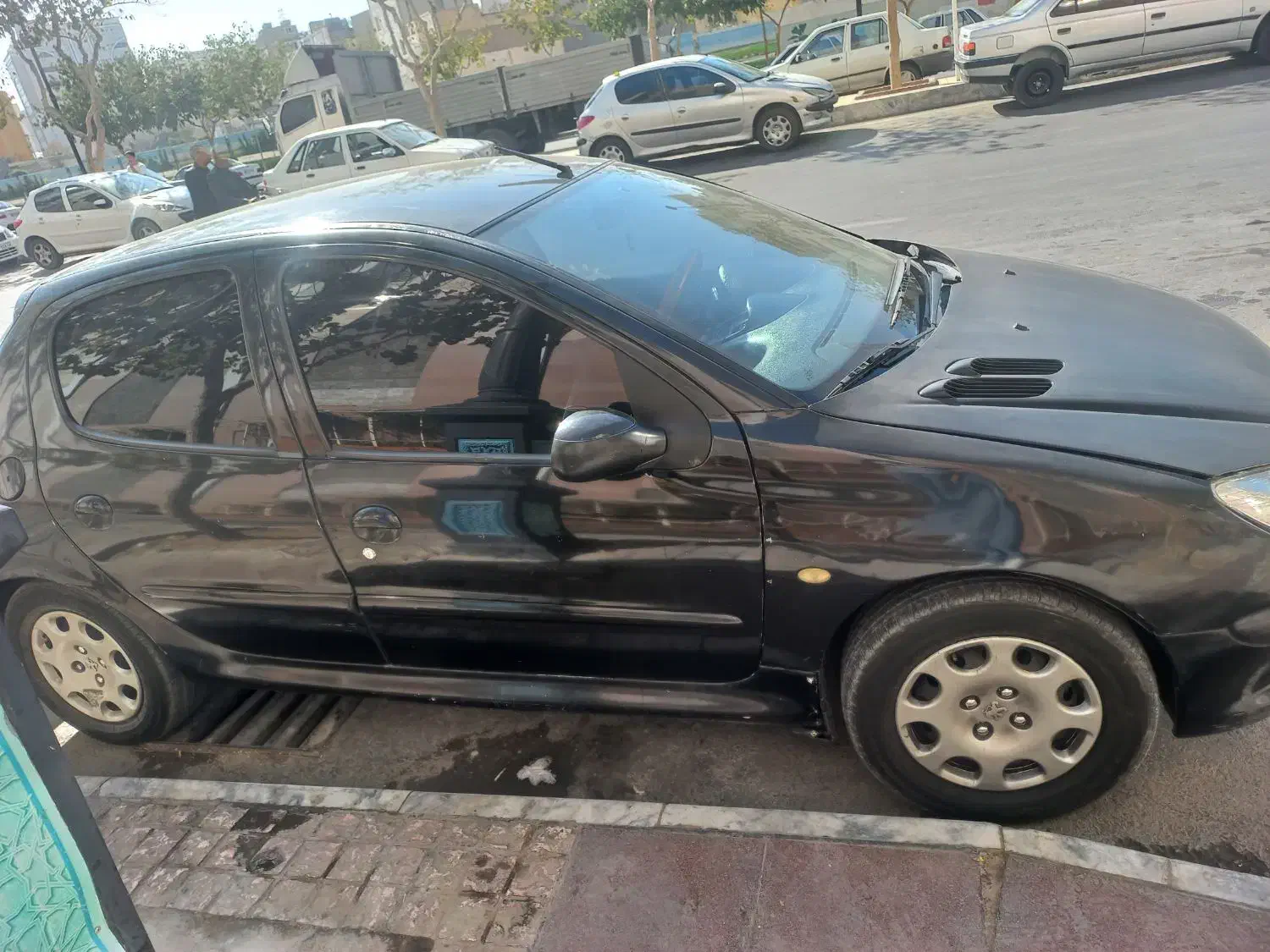 ۲۰۶ مشکی فروش فوری فوری|خودرو سواری و وانت|مشهد, امیریه|دیوار