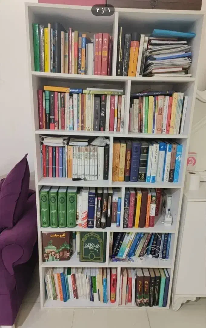 2عدد کتابخانه|کتابخانه، شلف، قفسه‌های دیواری|ساوه, |دیوار