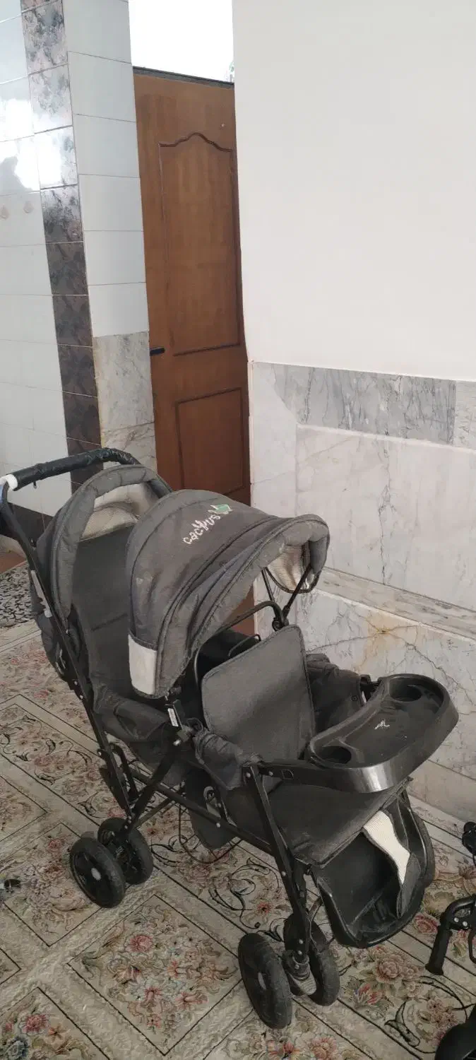 کالاسکه دوقلویی سالم|کالسکه و لوازم جانبی|نجف‌آباد, صالح آباد|دیوار