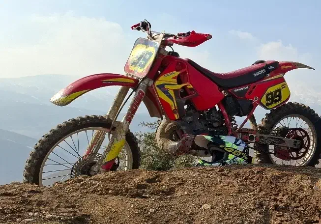 honda cr250|موتورسیکلت|میانه, |دیوار