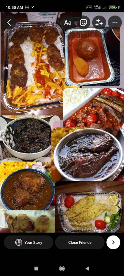 آشپزی درمنزل باسفارش ازقبل تا ۵۰پرس|خدمات پذیرایی، مراسم|اردبیل, |دیوار