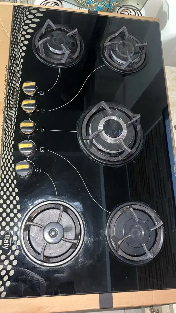 گاز رو میزی صفحه شیشه ای نو|اجاق گاز و لوازم برقی پختوپز|ری, شهادت|دیوار