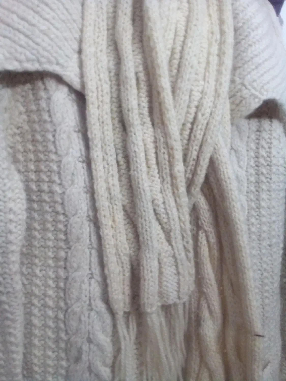 پالتو بافت همراه شال و کاپشن دخترانه|لباس|تهران, جنت‌آباد مرکزی|دیوار