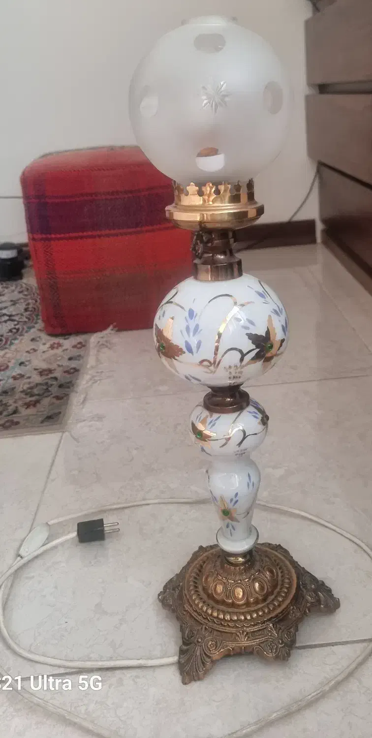 چراغ آنتیک یک جفت|کلکسیون اشیاء عتیقه|تهران, جردن|دیوار