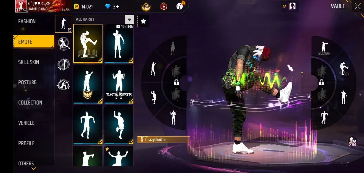 اکانت فری فایر خفن|کنسول، بازی ویدئویی و آنلاین|پاکدشت, شهرک امام رضا|دیوار