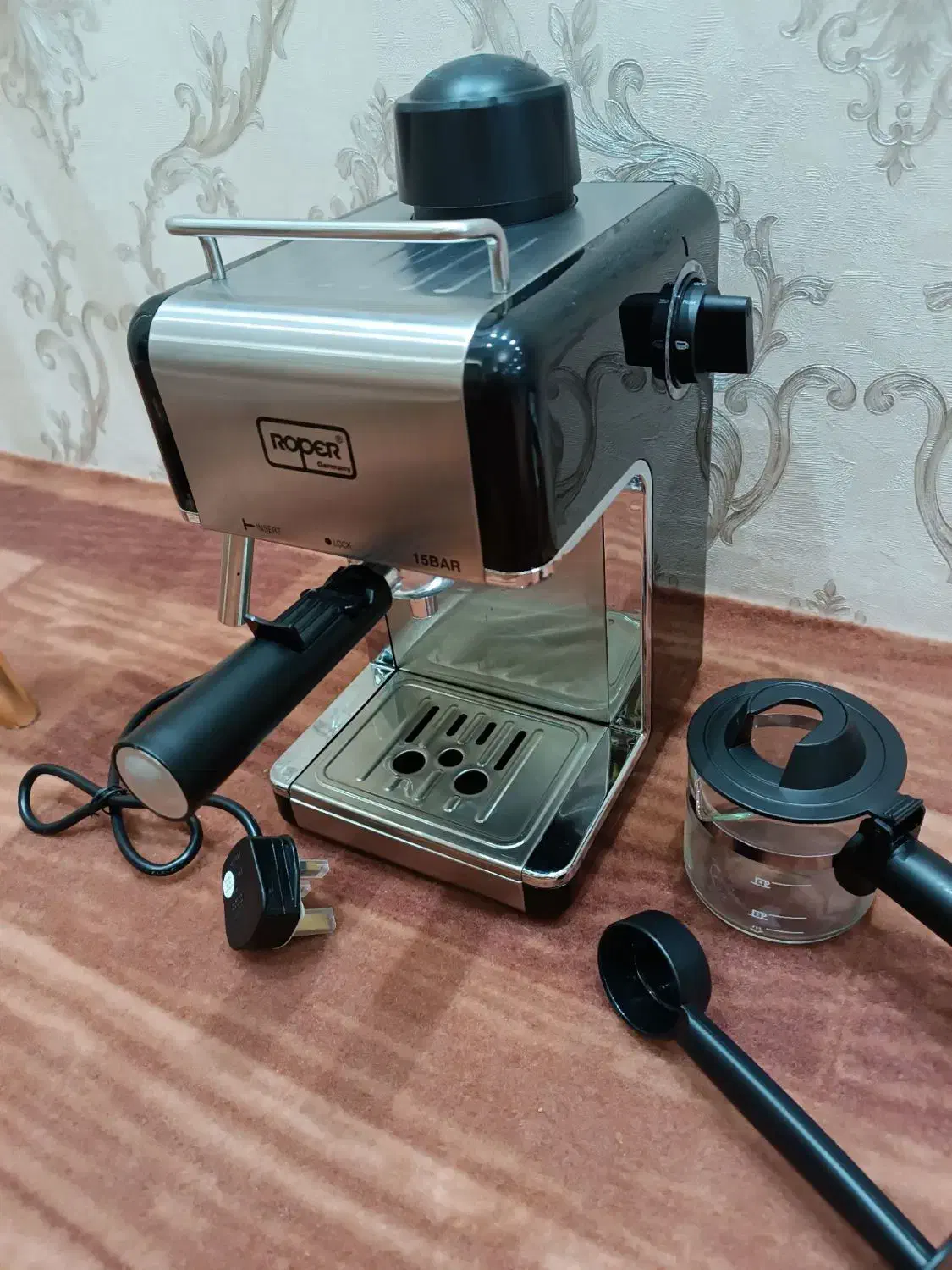 اسپرسو ساز برند Roper اصل آلمان|سماور، چای‌ساز، قهوه‌ساز|خوی, |دیوار