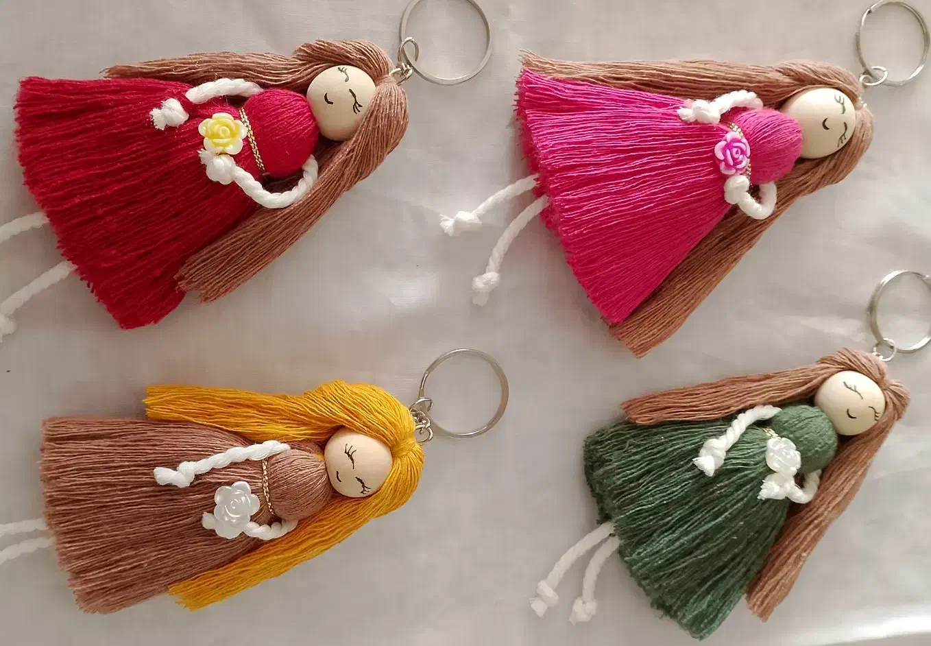 عروسک مکرومه|صنایع دستی و سایر لوازم تزئینی|نظرآباد, نظرآباد|دیوار