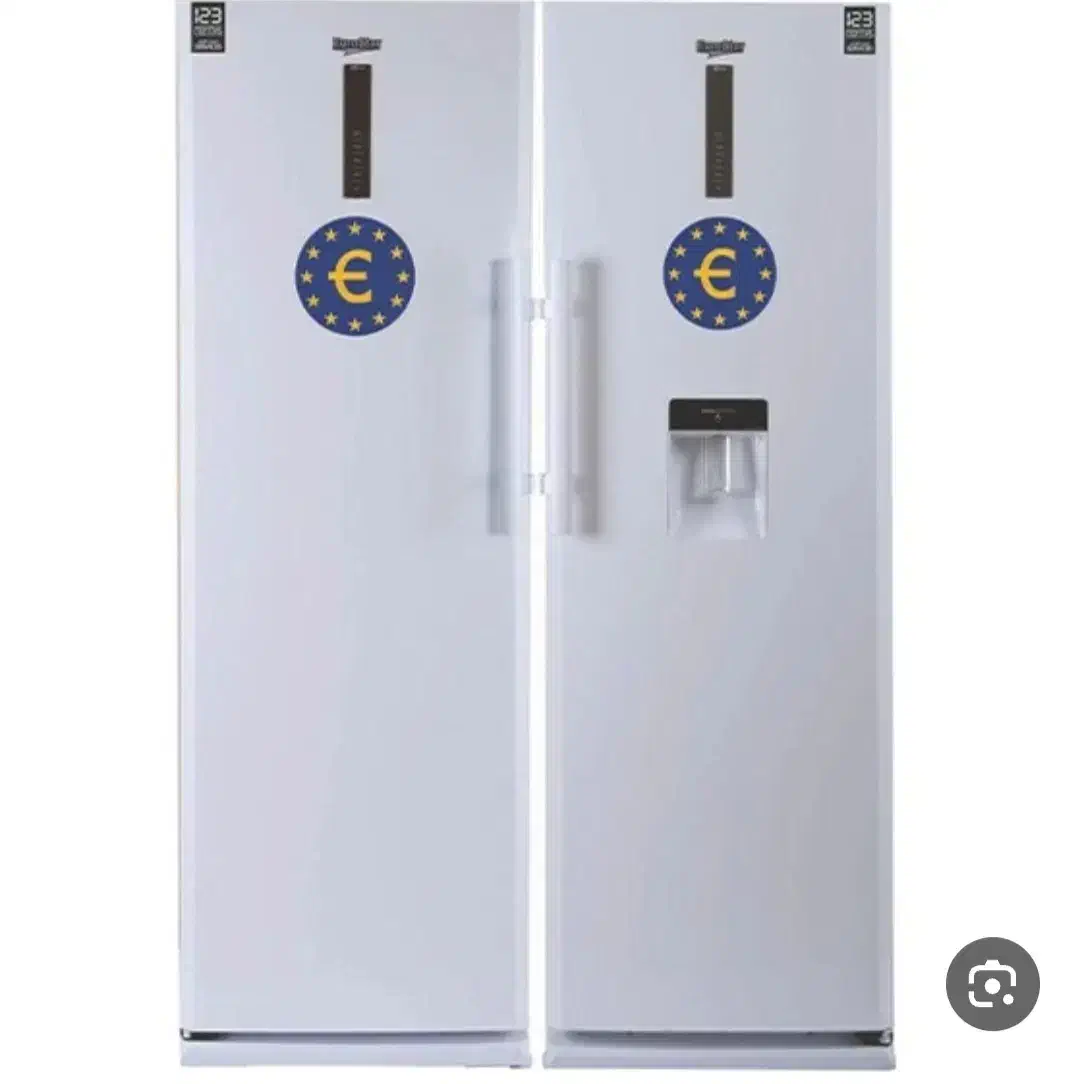 یخچال و فریزر دوقلوی یورواستار مدل EYP-15|یخچال و فریزر|قم, دروازه چوبی|دیوار