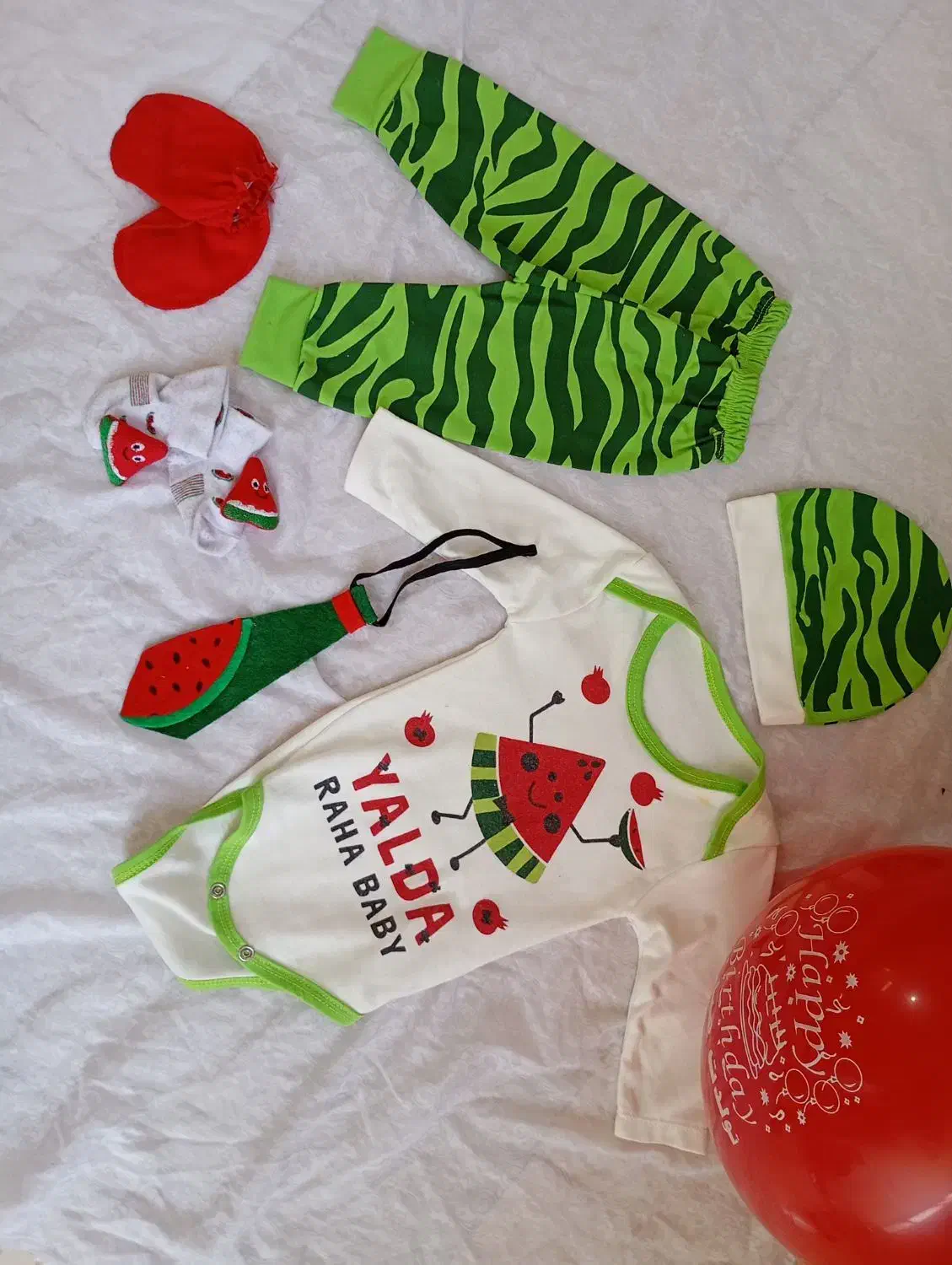 لباس نوزادی شب یلدا|کفش و لباس بچه|یزد, |دیوار