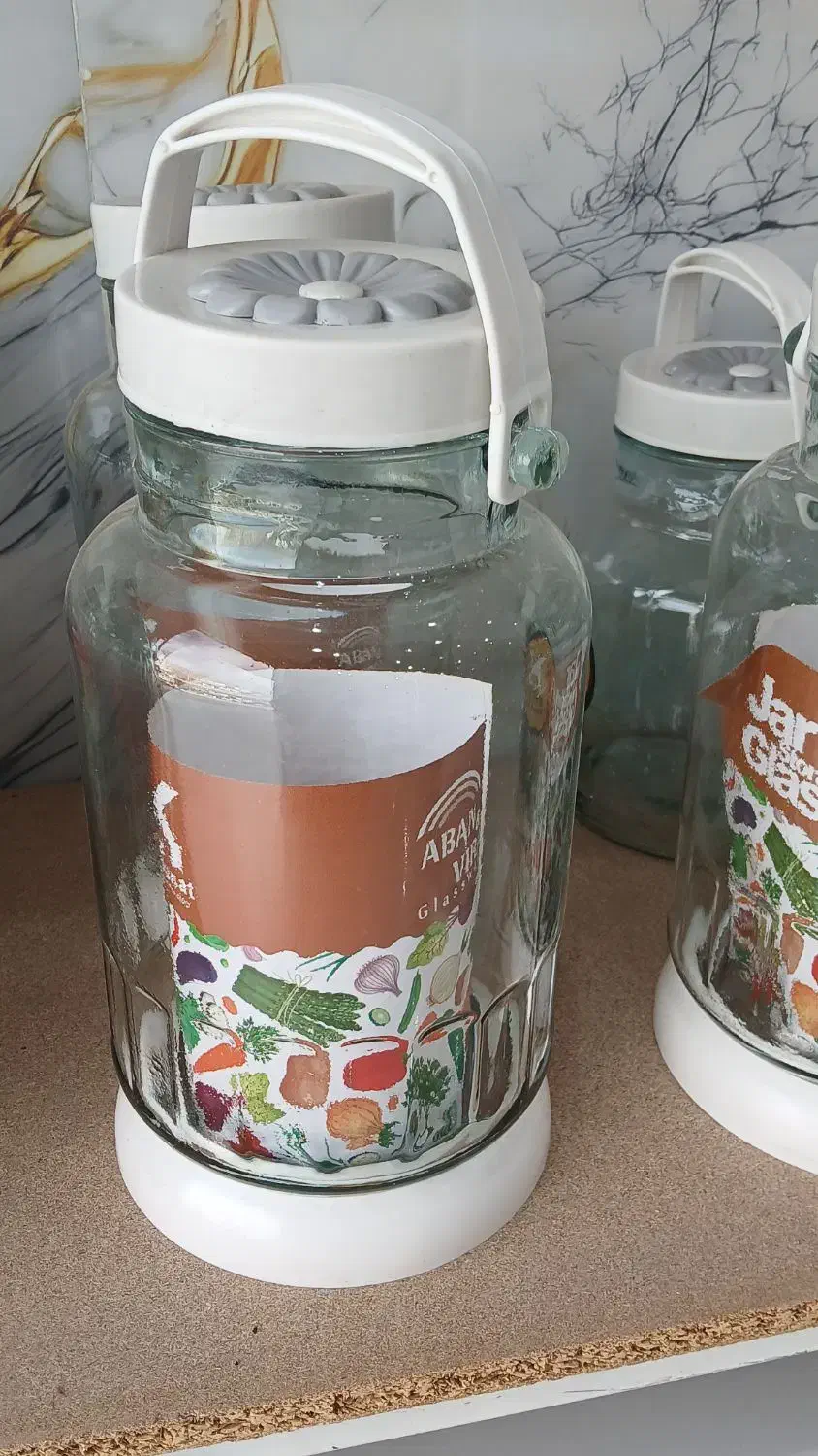 بانکه بلور ترشی و حبوبات|حراج|یاسوج, |دیوار