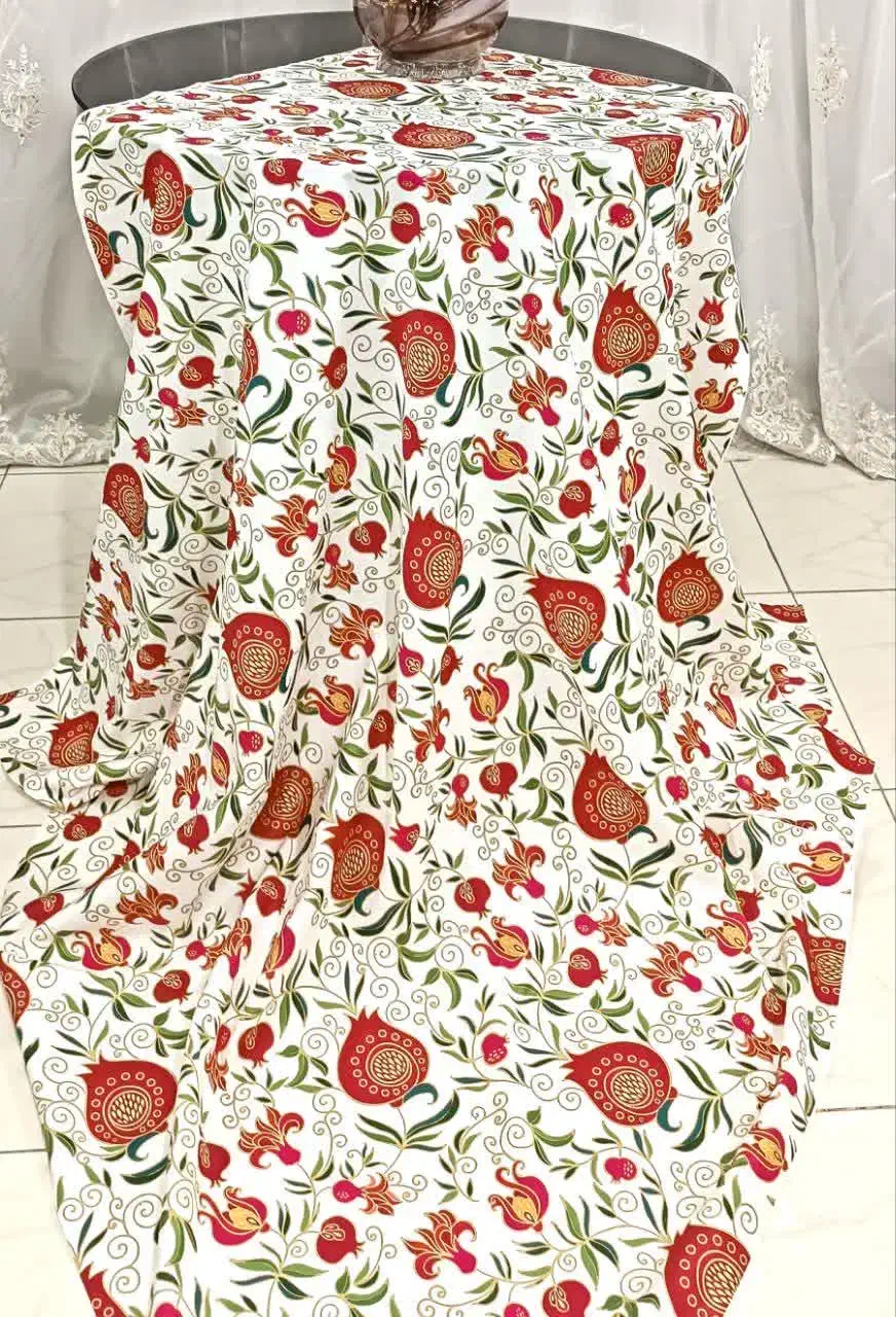 رومیزی مخمل پورشه|پرده، رانر، رومیزی|شهرضا, |دیوار