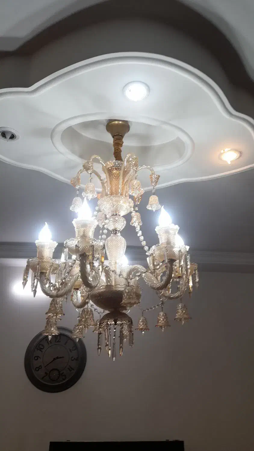 لوستر|لوستر و چراغ آویز|ورامین, ورامین|دیوار