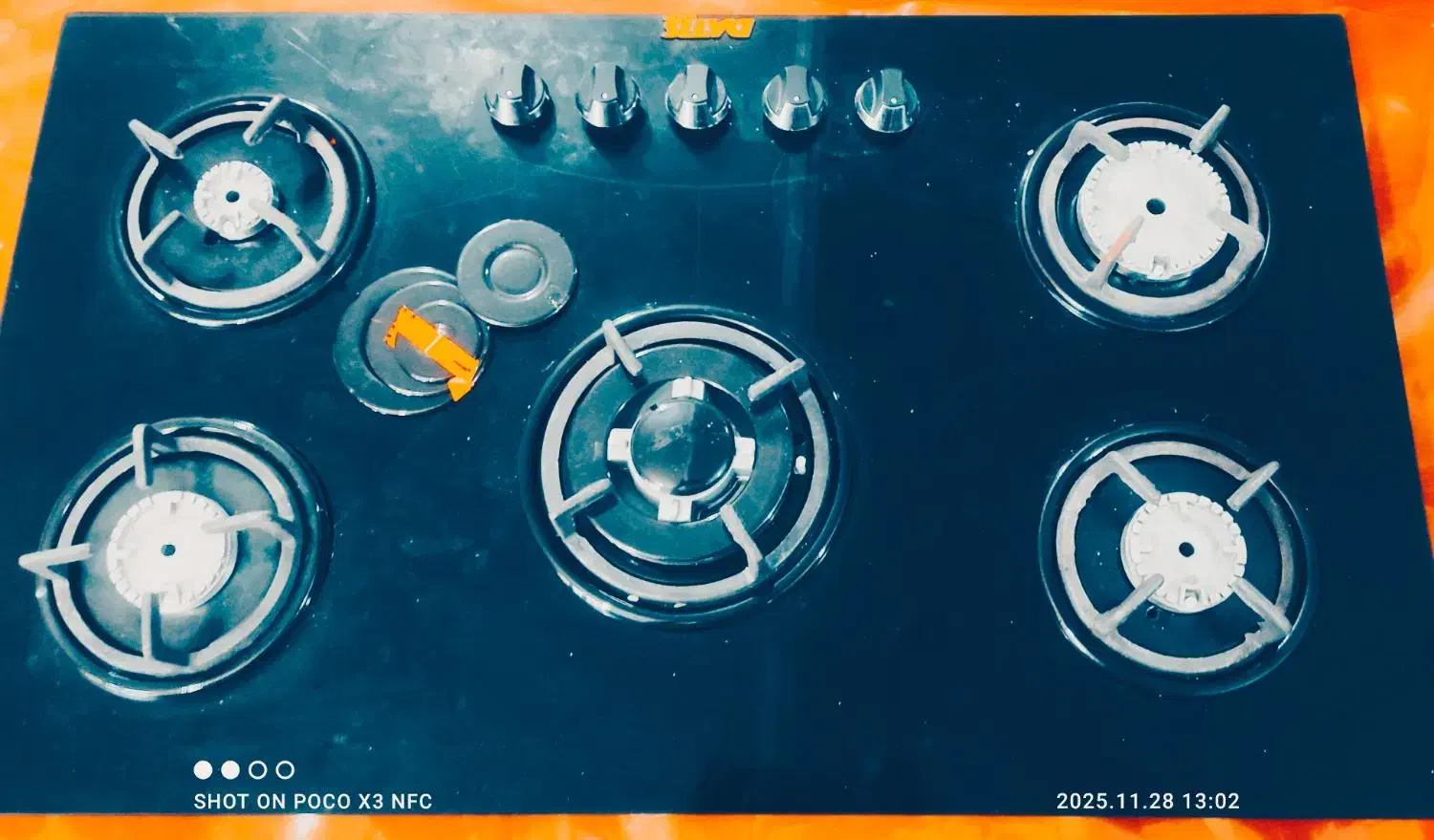 اجاق گاز صفحه ای دَاتیس نو اکبند تخفیف خوبی دار|اجاق گاز و لوازم برقی پختوپز|باغ ملک, |دیوار