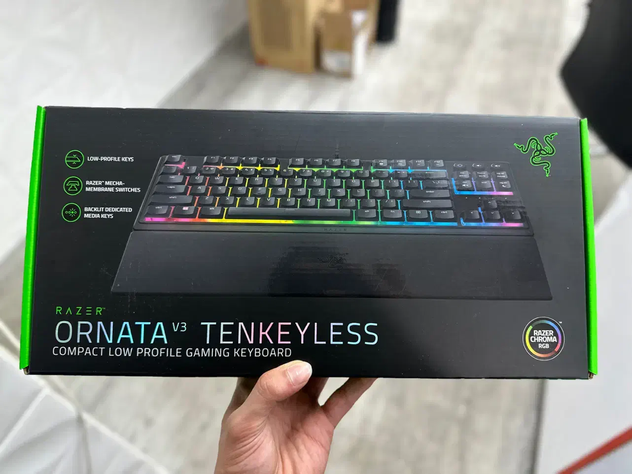 کیبورد Razer Ornata V3 Tenkeyless RGB|قطعات و لوازم جانبی رایانه|فریدون‌کنار, |دیوار
