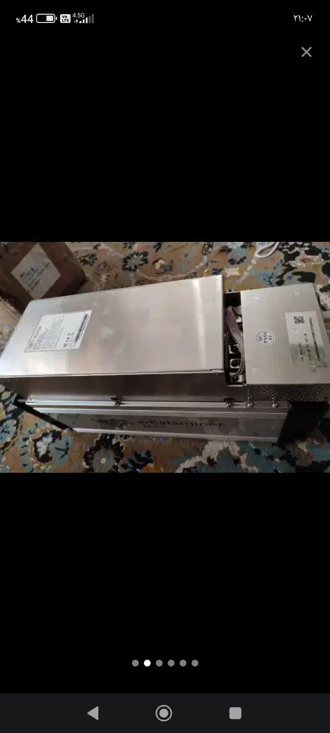 ماینر آکبند بدون کارکرد صفر|قطعات و لوازم جانبی رایانه|سپیدان, |دیوار