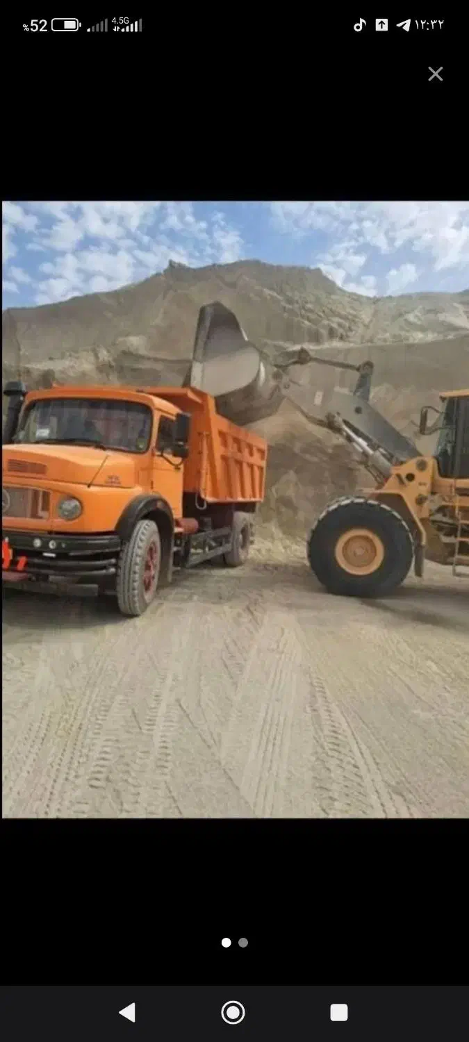 کامیون حمل بار(بیس،شن،ماسه)|خدمات حمل و نقل|یاسوج, |دیوار