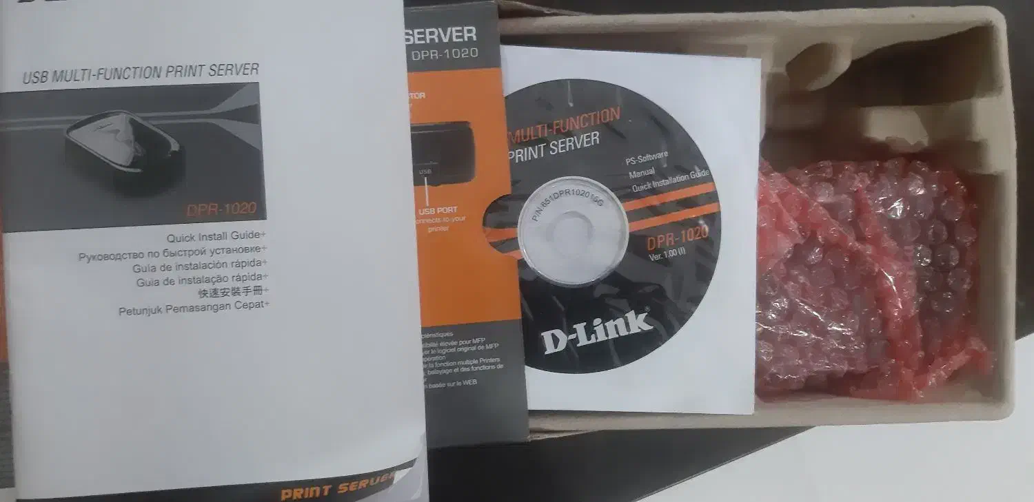 پرینت سرور D-Link|مودم و تجهیزات شبکه|مشهد, شهرآرا|دیوار