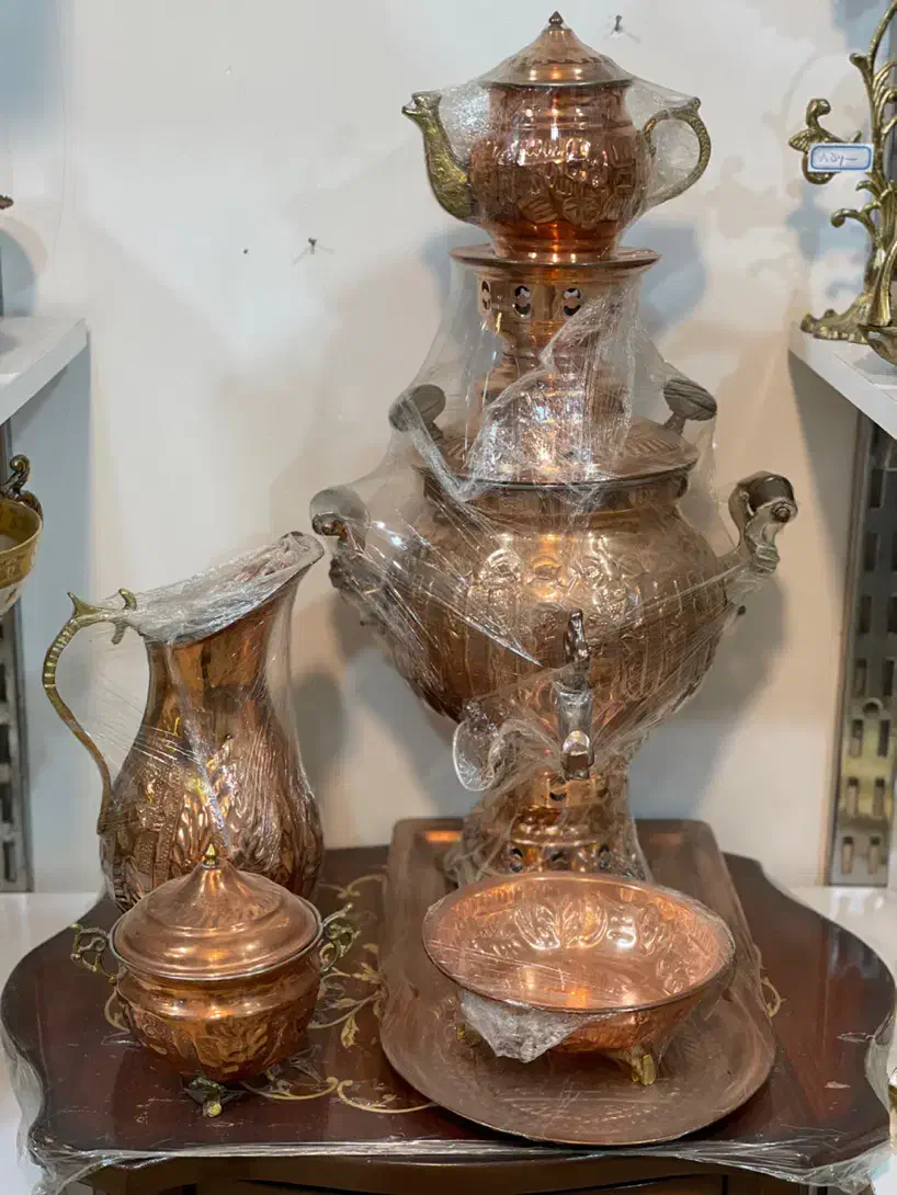 سرویس سماور مسی|سماور، چایساز، قهوهساز|ورامین, ورامین|دیوار