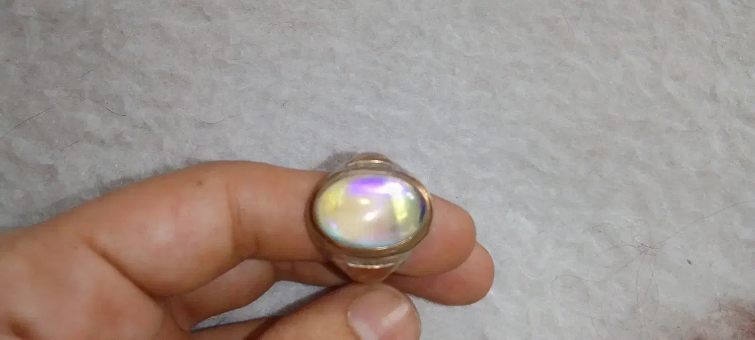 انگشتر نقره درشت و قدیمی|جواهرات|سمنان, |دیوار